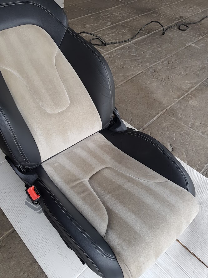 Kit Gentleman Leather + Aerografo Vs Volante Audi TTs  3b